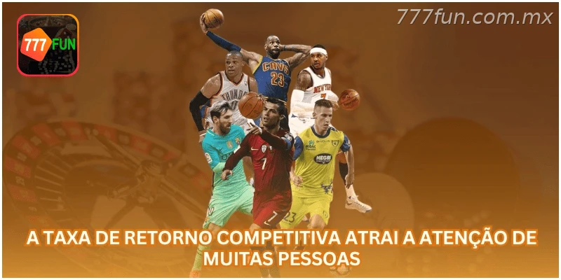 A taxa de retorno competitiva atrai a atenção de muitas pessoas.