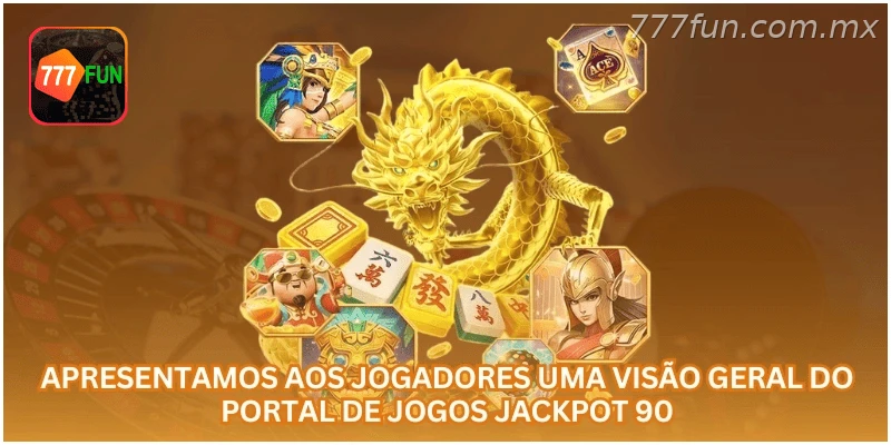 Visão geral do portal de jogos Jackpot 90.