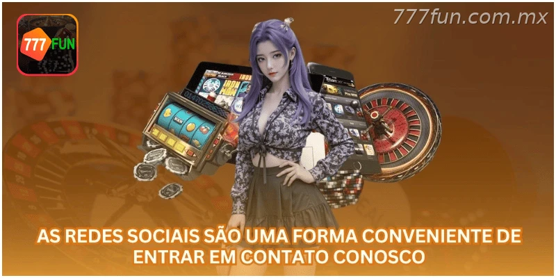 Redes sociais podem ser usadas como forma complementar de contato.