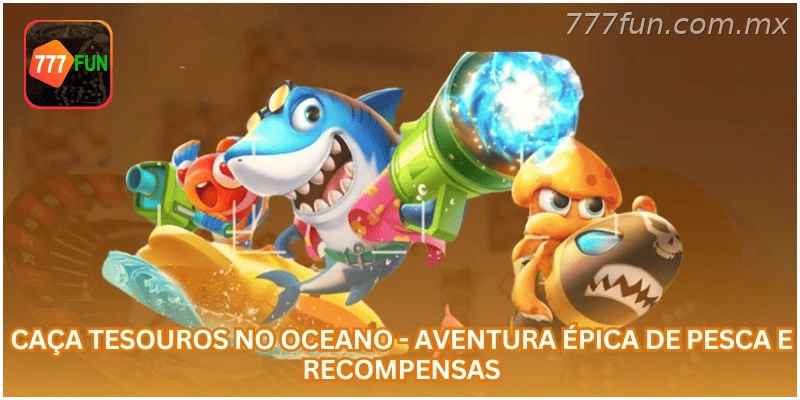 Caça Tesouros no Oceano - Aventura Épica de Pesca e Recompensas.