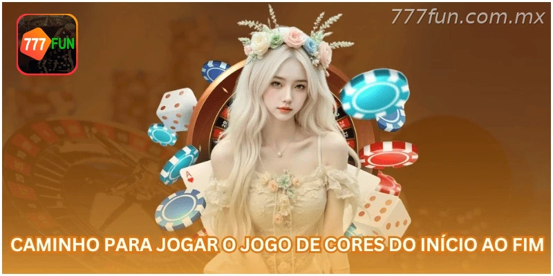 Caminho para jogar o jogo de cores do início ao fim