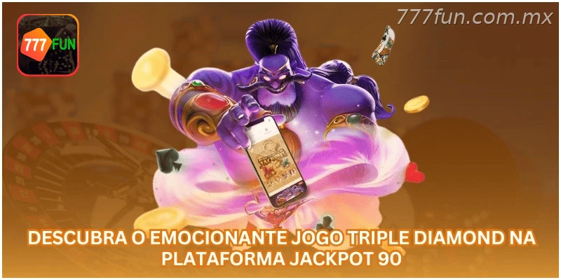 Conheça o jogo Triple Diamond na plataforma Jackpot 90.