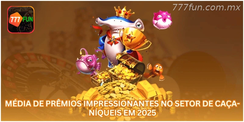 Média de prêmios no setor de jogos de caça em 2025.