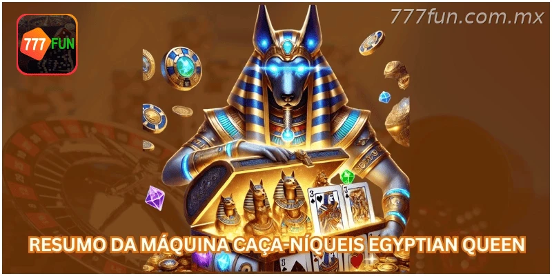 Resumo da máquina caça-níqueis Egyptian Queen